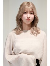 ステラ ヘア デザイン サロン(STELLA hair design salon) 韓国ヘア×ミルクティーベージュ　A