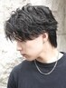 【カット＋クラウドショートパーマ】［南森町/MEN'S/メンズ/メンズパーマ］
