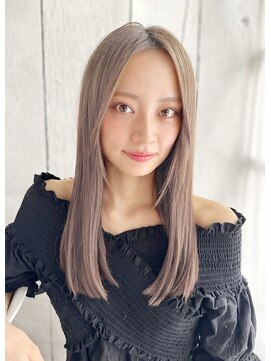 ナル 新宿(nalu) nalu新宿/髪質改善/縮毛矯正/METEO/透明感/インナーカラー/新宿