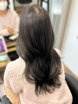 シエルバイアフロート(ciel by afloat) 【韓国・ワンホンヘア】透明感/オリーブグレージュ