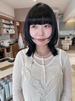 リタ(LITA) 【LITA】ウルフボブ レイヤーボブ ダークカラー ◇奥村