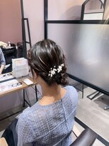 グランミーツ(Grand meets) 大人シニヨンスタイル