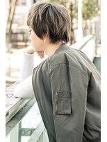 エイト プラット 渋谷2号店(EIGHT plat)&nbsp;ピアス×ハイトーン＝外国人風ショート-maki-