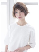 エストリア 栄店(ESTREA)&nbsp;エストリア栄店 オトナ可愛い流し前髪カールby平岩