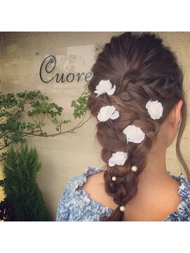 クオーレ(Cuore) 編みおろしスタイル