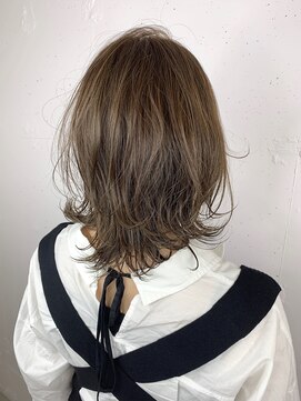 ヴェイン 渋谷(vain) 【vain#Bリアルお客様style】くびれが可愛いネオウルフ☆