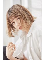 ミチオ ノザワ ヘアサロン ギンザ(Michio Nozawa HAIR SALON Ginza)&nbsp;似合わせカット×大人かわいい厚めバングボブ【瀧上丈司】