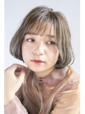 透明感ミニボブ