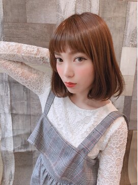 アン ビー(an B) 【anB】オレンジブラウンロブ