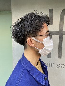 リミュー バイ イフ(lmu by if) ☆お客様style☆ランダムアップバングパーマ