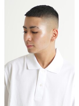 にもう バズクロップスキンフェードボウズサマースタイル1-2