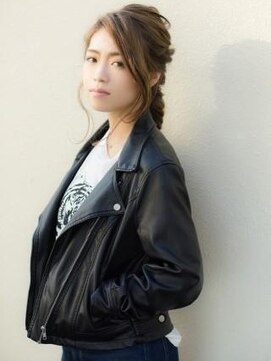 オレロ 国立(olelo) 大人ガーリー/似合わせカット/リバースセンターパート/国立