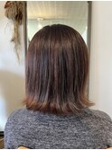 外ハネヘアー
