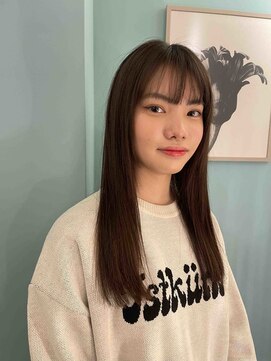 スエダ(SUEDA) 韓国風ストレート