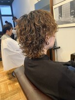 アイリーヘアデザイン(IRIE HAIR DESIGN) 【IRIE HAIR赤坂】センターパート×波巻きスパイラルパーマ