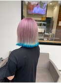クリスタルカラー「裾カラー」