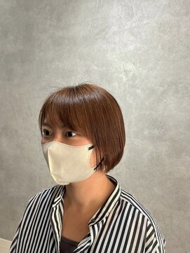 アヴァンセ(Avancer) ショートでも艶やかな髪へ/辻堂/カット/ショート/ボブ