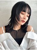 【La fith】シアーブラック×レイヤーカット