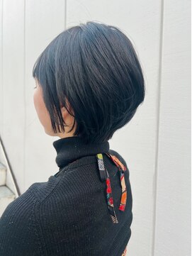 ルーファス 恵比寿 渋谷(Ruufus) ダークカラー×軽やかショート【ruufus恵比寿渋谷】2311