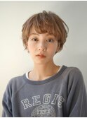 マッシュショート・ニュアンスパーマ・ショートヘア・銀座