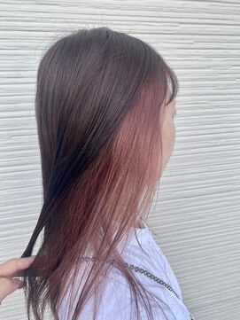 ヘアーアンドビューティーザ エフ(Hair Beauty the F) インナー__ピンク__ベージュ