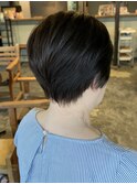 ショート/ボブ/くびれ/マイナス5歳/似合わせカット/前髪/奈良
