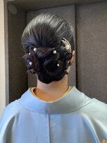 キーポイント(K Point)&nbsp;【フワフワしたくない方に】フラワーシニヨン