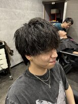 ミオ(Mio) 滋賀/南草津/メンズ美容室/波巻きツイストスパイラルパーマ