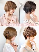 20代30代40代大人可愛い髪質改善カラー艶感ストレート透明感ボブ