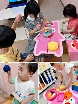 ノブ ヘアデザイン 茅ヶ崎店(NOB hairdesign)の写真/【キッズスペース有り・お子様同伴可】感染症対策もバッチリで安心◎親子で楽しめるアットホームサロン☆