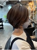 脱白髪染めハイライト*白髪ぼかしベージュ20代30代40代50代