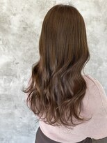 マルフェ 天王寺(marfe) 大人艶髪ブラウン透明感カラー チョコレートブラウン