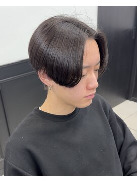 メンズラピス 栄店(Men's Lapis) 前下がりセンターパート