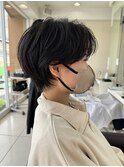 大人可愛い 20代30代☆小顔丸みショート奈良　西大寺