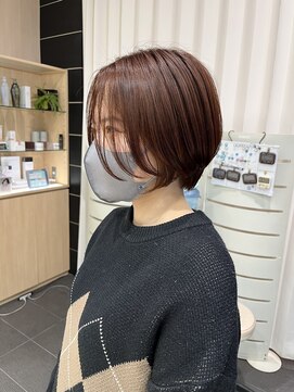 ザザ ZA/ZA 茗荷谷 前髪長めのショートボブ