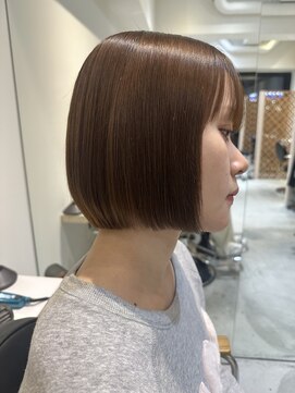 スー(suu) タイトなお洒落ミニボブヘア