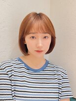 ロンド レグリーズ 立川(Lond leglise)&nbsp;ミニウルフレイヤーカット顔周り前髪韓国ショートボブ/立川