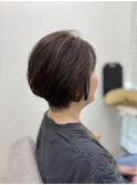 癖を活かしたショートスタイル