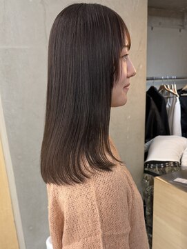 スミス 上野(smith) ラベージュミディアムヘア