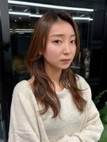 アビー(ABBEY3)&nbsp;レイヤーカットミディアムレイヤー顔周りレイヤーロングレイヤー