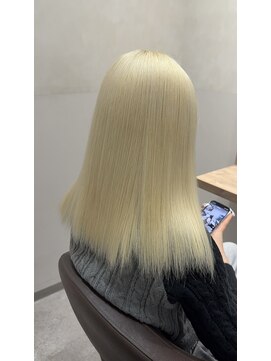 エン 栄店(enne) ココアベージュ/クラゲヘアー/ボブレイヤー/小顔/黒髪/栄