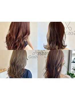 津田沼《朝もコテいらずのまとまりやすいヘアスタイルに》Goshenのパーマで女性らしい柔らかな雰囲気に♪