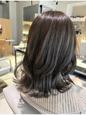 ミディアムレイヤー×グレージュ