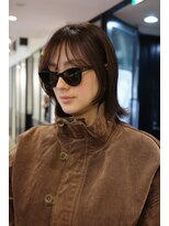 アビー(ABBEY) 大人レイヤーボブ切りっぱなしボブ顔まわりカット