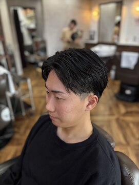 アンカー(ANCHOR) ナチュラル。大人センターパート