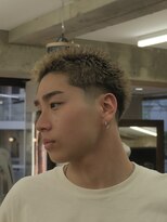 ザデイトウキョウ 表参道 青山(THE DAY TOKYO)&nbsp;ハイトーン坊主【テーパーフェードマッシュ/スパイキーショート