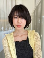 アミリアバイザザ(amiliea by ZA/ZA)&nbsp;小顔ショートボブ×シースルーバング