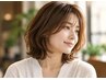 【再来・女性】レディースカット+ほぐしシャンプー