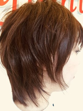 アフティ(afumty) マッシュウルフボブ