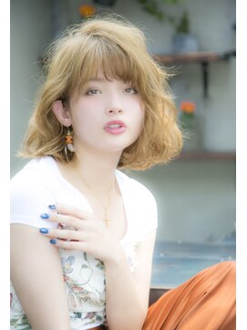 ロンドアベニール 北千住(Lond avenir) 【Lond avenir本田奈穂美】伸ばしかけに◎ウェーブセミディ